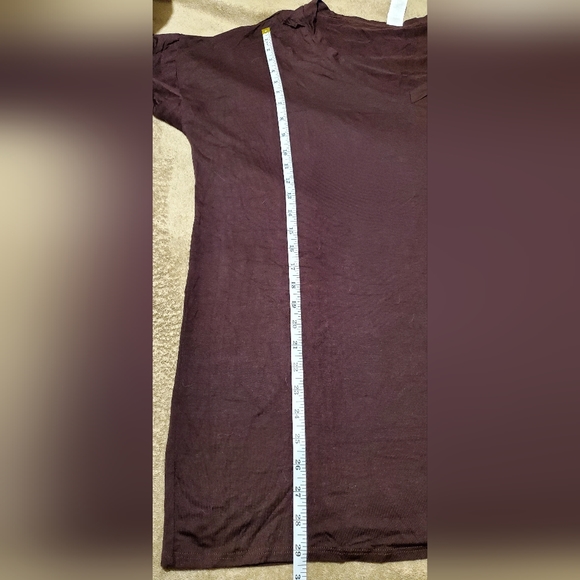 NWOT Size 3X Espesso Brown Stretchy Sew In Love Tee **Price Firm** - Picture 4 of 6